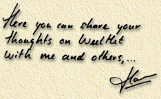 Guestbook ....