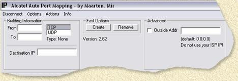 AutoPortMapping - Poort mappen in ADVANCED mode