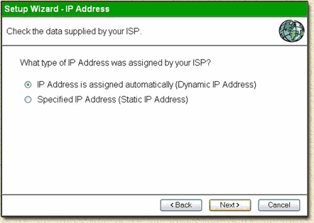 Sitecom 4S: MXStream assigns you an IP-addres