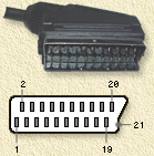 SCART connector (male)