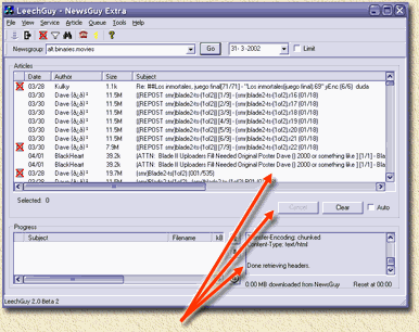 LeechGuy is done retrieving the article headers