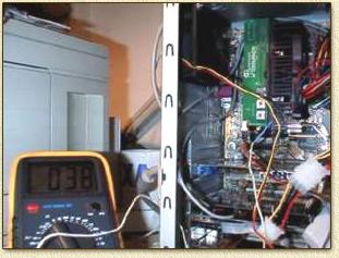 Athlon @ 700 Mhz - steady 38 degrees Celcius !