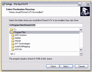 PictureToTV: Where to install?
