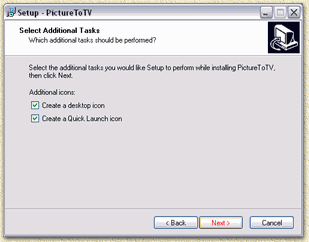 PictureToTV: Additional shortcuts?