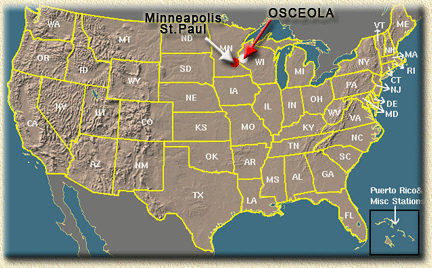 Osceola Wisconsin - Daar leeft Hansie nu