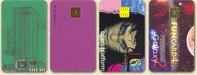 Smartcard open Platform ATMEGA  163 Card Chipkarte 