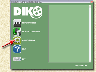 D.I.K.O.: The startscreen of DIKO